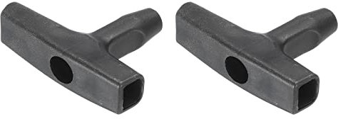 sourcing map 2Stk Benzin Motor Start Handgriff Griffe Rückspule Handgriff Zug Start für Kettensägen MS380 MS381 MS038 Mäher Stromerzeuger Ersatz Teile