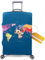 OrgaWise Kofferhülle Luggage Cover Gepäck Cover Gepäckabdeckung for Travel Luggage Schutzhülle Koffer (Grün-Welt, 29''-32'')