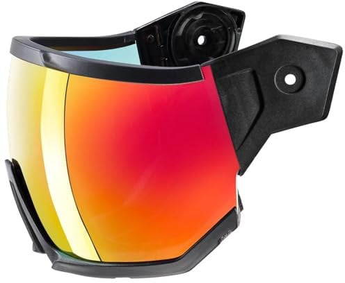 uvex Instinct Ersatz-Visier (53-62 cm, 0004 litemirror silver/mirror red (S2))
