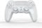 NK Mando para PS4 / PS3 / PC/Móvil Inalámbrico - Wireless Controller con 2-Shock, Función Detección 6 ejes, Luz LED, Panel Táctil, Entrada para Auriculares, Cable de Carga incluido - Blanco