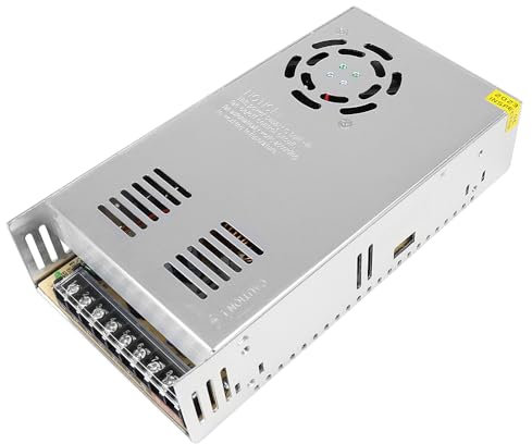 inShareplus 24V Netzteil 16.5A 400W, DC Universal geregeltes Schaltnetzteil, Trafo 230V auf 24V LED-Treiber, Konverter, Transformator für LED-Streifenlicht, CCTV, Computerprojekt, 3D Drucker