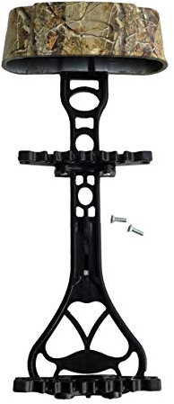 INTCHE Bogen SchießEn KopfköCher Pfeile KöCher für 6 Pfeile für Compoundbogen ZubehöR (Schwarz + Tarnen)