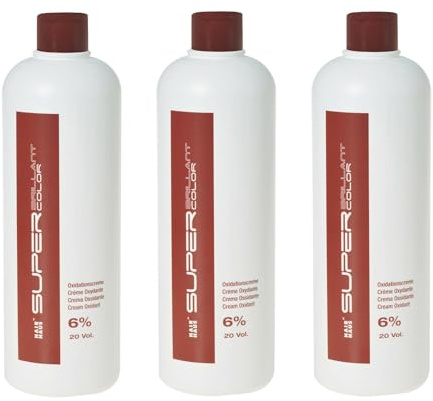 Super Brilliant Color Oxidant 200ml Oxydationsmittel Oxidation 3 Stück (6%)
