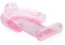 FUNBOY Clear Pink Mesh Chair 2-in-1 Wasserstuhl mit Kühlgitter und Wasserhängematte Aufblasbarer Poolschwimmer