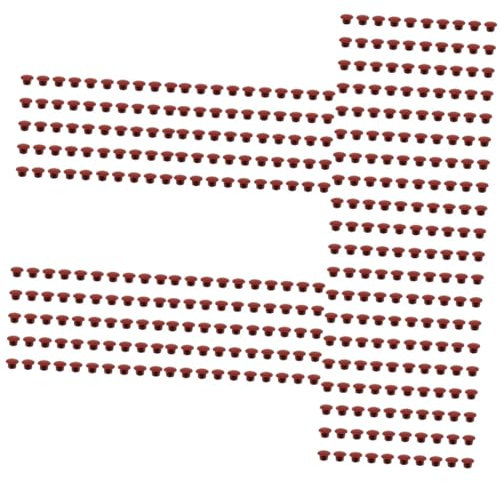 ULTECHNOVO 4000 Stk Schraubenabdeckung Schraubenloch Abdeckkappen Möbel Dekoration Abdeckung Möbelschrauben Schraubverschlüsse Nuss Scharnierlochabdeckung Scharnierabdeckung Stecker Zubehör