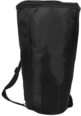 Kuxiptin Afrikanische Trommel-Tragetasche, wasserdichte Tasche für afrikanische Trommel, Djembe Rucksack aus Oxford-Stoff, Musikinstrumententasche mit glattem Reißverschluss zum Aufbewahren von,