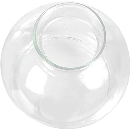 CIYODO Winddichter Lampenschirm Für Öllampen Zylinder Öllampe Schornstein Kaminlampenschirm Glühbirnenschutz Lichtabdeckungen Für Kerosinlampenkamin Klar Antike Glühbirnen Kerze Glas