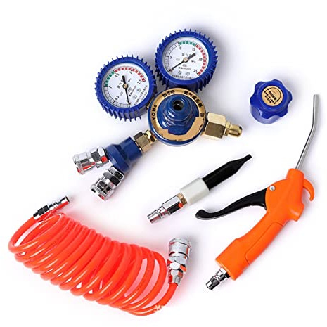 Hochdruck-Helium-Druckminderer Helium-Entlastungsventil-Werkzeugsatz for Aufblasen von Helium-Ballons Helium-Zylinder-Zubehör Stabil und langlebig