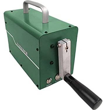 SCHYWL Generatore A Manovella Portatile, Caricatore di Emergenza con Alimentatore Portatile 220V Generatore A Manovella Piccolo da 150 W, per Campo di Illuminazione Domestico Esterno
