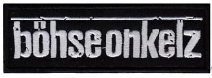 Bestickter Aufnäher/Aufbügler für deutsche Rockband Embroidered Patch Badge Applique Iron on