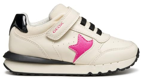 Geox JUNIOR J FASTICS Girl Sneakers White/Black 26_EU