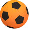 BOSSETY Softball 24cm Schaumstoff Ball, Lautloser Fußball, Fußball für Outdoor und Indoor, Soft-Fußball Schaumstoffball Kinder-Ball geeignet für Kinder ab 36 Monaten (Orange)