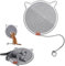 Katzen Kratzmatte, Kratzbretter Katze, Kratzteppich Katze, Katzen Kratzbrett, Natürliche Katzenkratzbretter Sisal Teppich Katzen 50cm, Widerstandsfähig Katzen Zubehör (Grau, M-42cm)