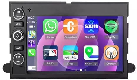 Android 15 Autorradio para Ford F-150 Raptor Pick-up, 7 Pulgadas antalla táctil Radio Coche con CarPlay inalámbrico, Android Auto, GPS, WiFi, navegador, SWC, FM(4-Core 2+32G)