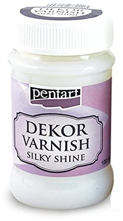 Zita's Creative Dekorlack seidenglänzend - 100ml auf Wasserbasis - Bastellack, Schutzlack, Glanzlack, Mattlack