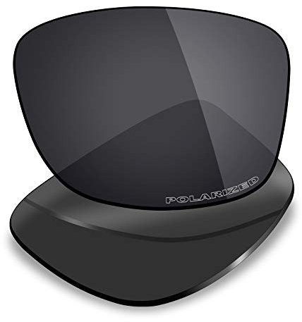 Mryok Verres de rechange pour Oakley Jupiter Squared OO9135-56 mm, Anti-corrosion de l'eau de mer polarisée – Noir furtif, taille unique