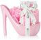 BRUBAKER Cosmetics Luxus Kirschblüte Beautyset - 6-teiliges Bade- und Dusch Set - Geschenkset in Keramik Stiletto Rosa