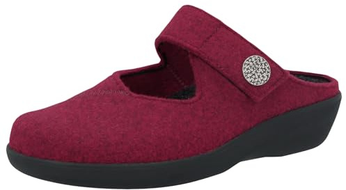 Berkemann Damen Berkoflex Clogs Filz wide Fußbett: herausnehmbar