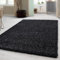 Carpetsale24 Shaggy Hochflor Teppich, 120x170 cm, Anthrazit, weich, flauschig, modern, einfarbig, Für Wohnzimmer oder Schlafzimmer, für Wohnzimmer Schlafzimmer Flur