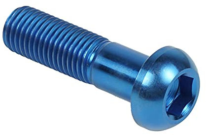 / Fit For Yamaha YFM700 M10x1.25mmx25mm Titanium Brake Caliper Mounting Bolt Screws For Yamaha YFM 700 R 2020 YFM 700 Raptor 2013-2019 Durable and high performance (Color : Blue)