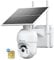 Ctronics 4G LTE Überwachungskamera Aussen mit SIM-Karte, 2K 3MP Kabellos Solar PTZ IP Kamera Outdoor Akku, 355°/95° Schwenkbar, Farb-Nachtsicht, PIR Erkennung, Unterstützt 128GB TF-Karte, 2-Wege-Audio