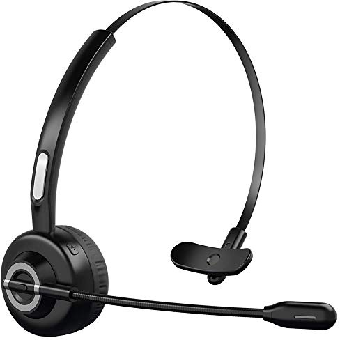 Deger Cuffie Bluetooth con microfono, cuffie senza fili, auricolari auricolari per PC con cancellazione del rumore per telefoni cellulari Tablet PC