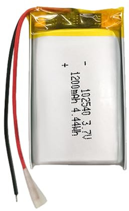Lithium Polymer Akku 3.7V 1200mAh 102540 Wiederaufladbarer Lipo Akku Lithium Ion Akku für RC Drohne Flugzeug Zubehörteil