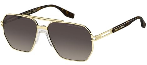 MARC JACOBS Herren Marc 748/s Sonnenbrille, Gold/Havana-Braun, 60