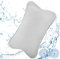 Collazoey Badewannenkissen,Badekissen für Badewanne,mit 2 starken Saugnäpfen,für festen Halt Ergonomisches Spa-Badewannenkissen,Kissen für optimale Nacken Entspannung (Grau)