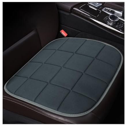 BELOMI Autositzbezüge, atmungsaktiv, für Vordersitz, rutschfest, bequem, belüftet, universal, für LKW, Wohnmobil und mehr, Grau, 2 Stück