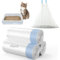 LaresarPets Waste Bags,Self Cleaning Cat Litter Box, Cat Waste Bags for Automatic Cleaning Cat Litter Boxes （3 Packs/45 Counts）