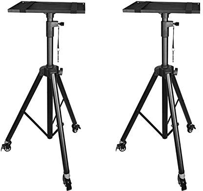 GLigeT Projektor Halterung Projektor-Laptop-Ständer, multifunktionaler DJ-Rack-Ständer, höhenverstellbares Stativ, Faltbarer Notebook-Computer-Ständer, Schwarz Projector Stand (Color : B)