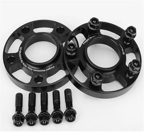 Auto Distanzscheiben 2 Stück 12/15/20Mm Geschmiedete Aluminium-Radadapter Abstandshalter PCD 5X120 CB=72.5Mm Für X6 F01 F02 F03 F04 F06 F07 F10 F11 Spurverbreiterungen (Size : 15MM)