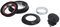 QANYEGN Ensemble De Bols De Casque De Route VTT, Casque De VTT à Double Roulement, Vélo De Route Universel 28,6 X 44-55 X 30/39,8 Mm pour Fourches Coniques Droites