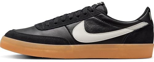 NIKE Herren Killshot 2 Leather Sneaker, Black/Sail/Gum Yellow, 47 EU