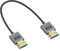 Duttek Ultra Thin 8K Short HDMI Cable 1FT, Ultra Thin/coaxial Short HDMI Male to Male Cable 48Gbps, HDMI 2.1 Cable OD2.5mm, Support 8K@60Hz, 4K@240Hz, eARC, for Camera, Monitor, HDTV