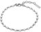 JETTE Damen-Armband 925er Silber, recycelt Zirkonia One Size, Silber 32028454