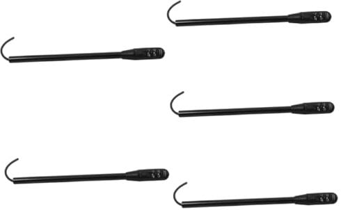 Gadpiparty 5St Zubehör für Schneidemaschinen Crimpzange Schneidemaschinengriff Crimpen automatischer Draht Werkzeuge Metall Design strom leichter Griff Griffteil aus Kunststoff Plastik Black