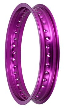 Felge 2,5 x 16 Alufelge, Violett eloxiert