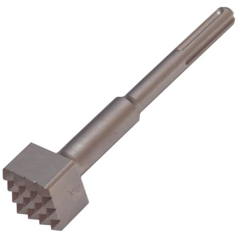 Boucharde 16 dents de 45 x 45 x L. 180 mm x Q. SDS-Plus/SDS+ - Béton - OMNIVOR