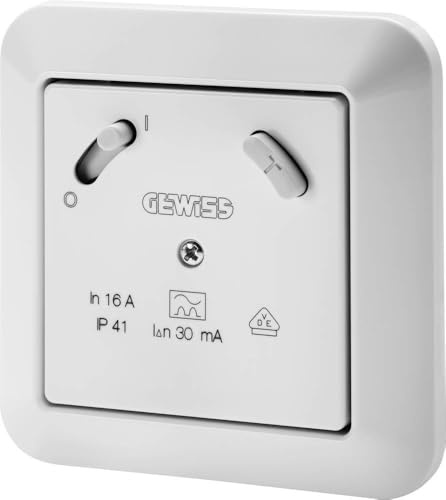 Gewiss GW95526 GW95526 FI-Schutzschalter 1phasig A 2polig 16 A 0.03 A 230 V