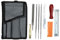 Locadence 10Pcs Chainsaw Spitzer Kit, Blue Chainsaw Ketten Spitzer, Runde Rechteck Kettensaw Datei Kit, Kettensäk Datei
