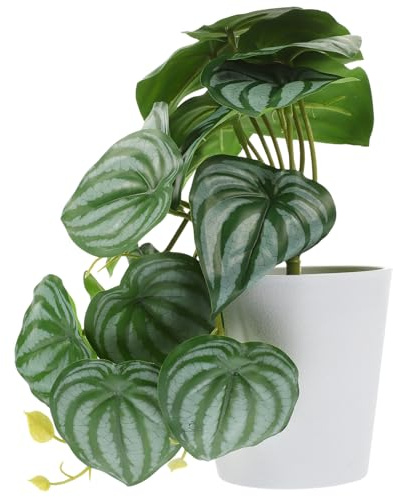DECOMELODY Plante Artificielle en Pot Bonsaï Artificiel Faux Plante en Pot pour Bureau Et Maison Décoration Intérieure pour Étagère Salon Table Basse Cuisine 23.00 X 22.00 X 15.00 cm 1 Pièce