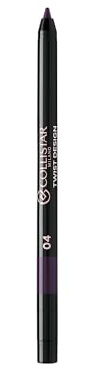 Collistar Twist Design Matita Occhi Automatica, Extra Precisione e Lunga Durata 24H, Waterproof, No Transfer, Temperino Integrato, Tratto Definito, Viola Imperiale, 0,5 gr