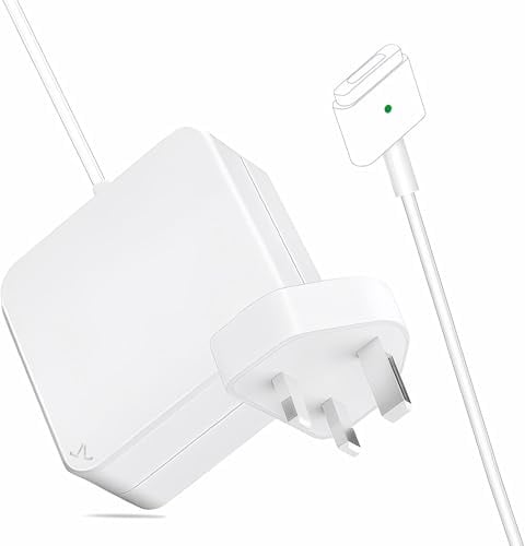 60W T-Tip Fast Charger, for MacBook Pro Laptop Adapter, Compatible with MacBook Pro/Air 11&13 inch (2012-2018), Compatible Models A1425/A1502/A1465/A1466/A1436/A1435, Suitable for 60W/45W