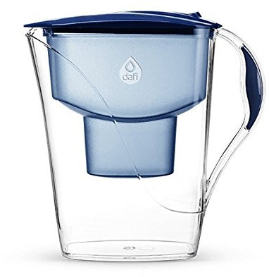 Dafi Filterkanne, Plastik, Navy Blue, 28,2 x 27,4 cm, 2-Einheiten