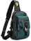 Nicgid Sling Bag Brust Schulter Rucksack Umhängetaschen für iPad Tablet Outdoor Wandern Herren Damen