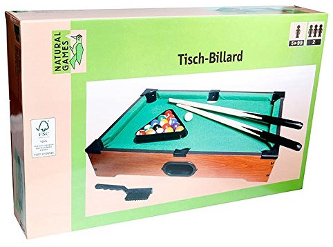 Natural Games Tischbillard, Länge 51cm