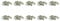 Rotary 10 Pack 14819 Universal Cable Wire Stop Z Bend