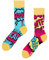 Dedoles Socken Unisex Damen Herren & Kinder Baumwolle viele lustige Designs 1 Paar Geschenk links rechts verschieden, Farbe mehrfarbig, Motiv Comics, Gr. 39-42